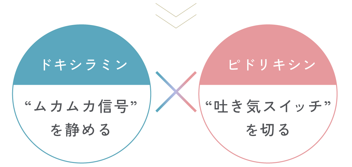 ドキシラミンとビドリキシン