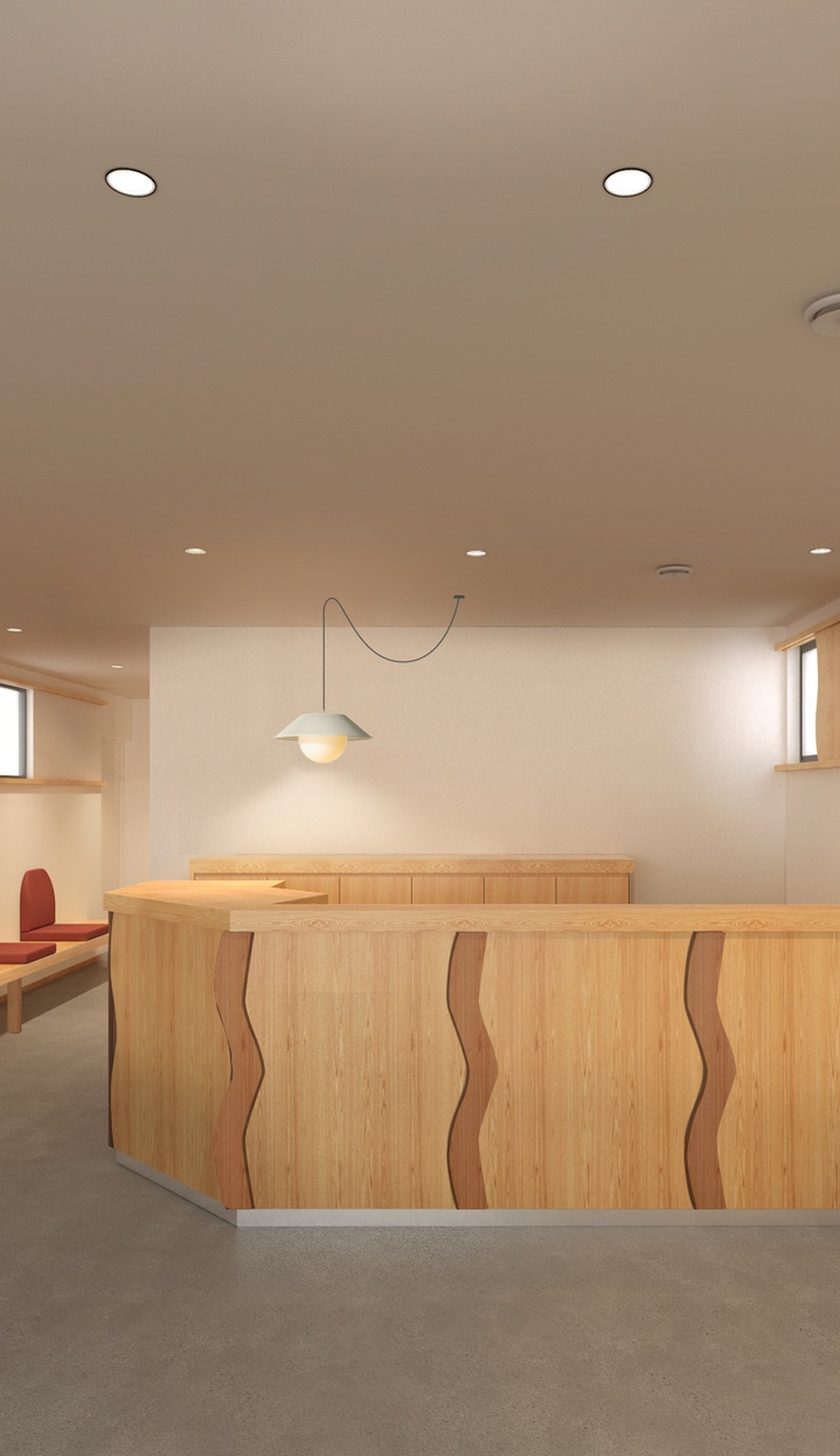 Reception after renovation